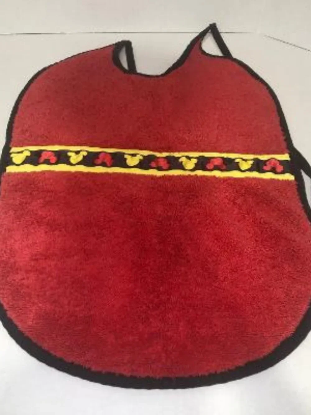 Disney Mickey Mouse Terry Cloth Baby/Toddler Bib